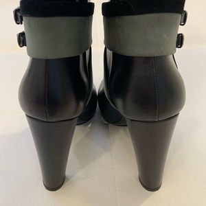 balenciaga suede booties